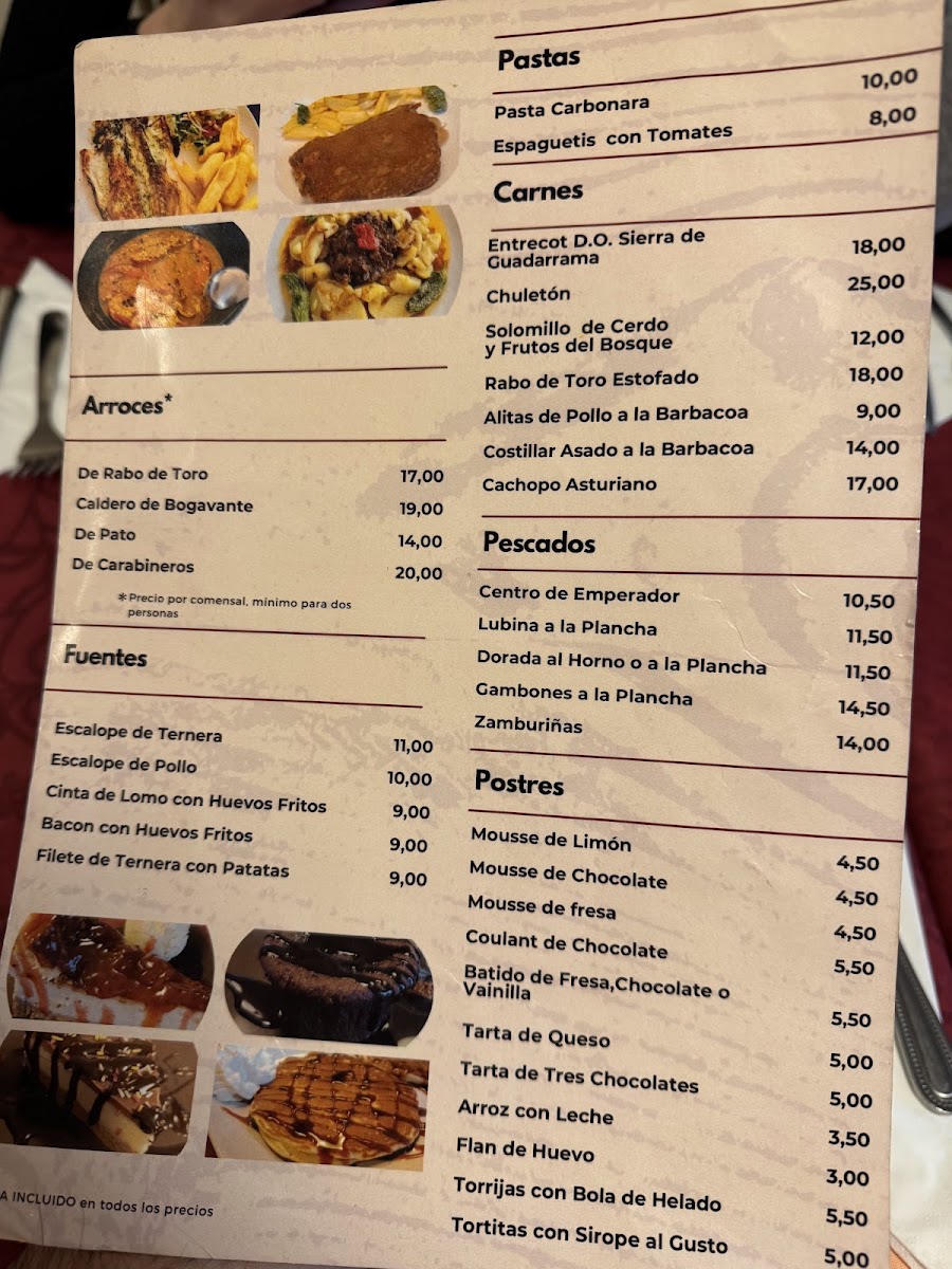 Menu Bar Restaurante Las Cinco Herraduras-3